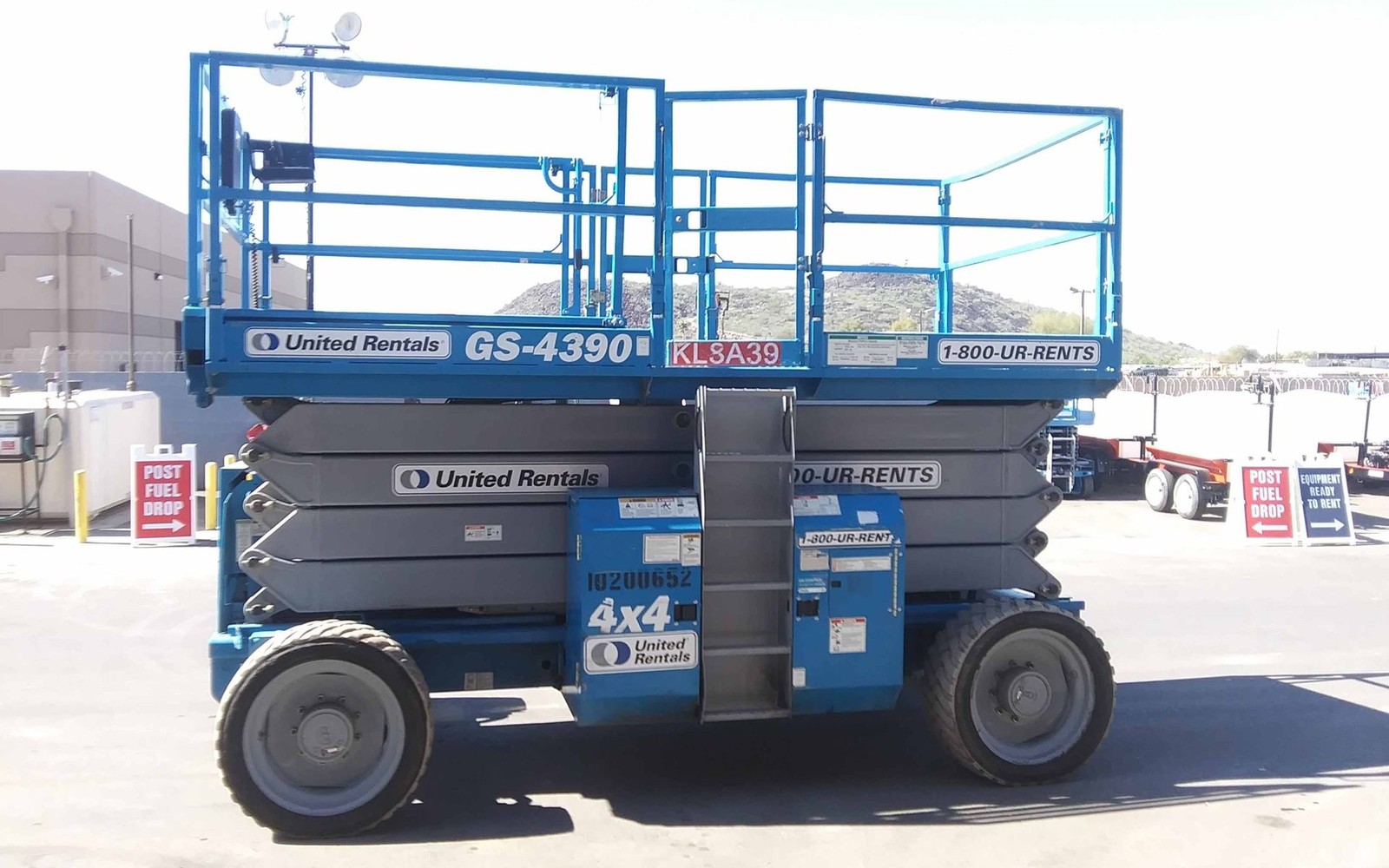 Genie GS-4390 RT Scissor Lift Financing